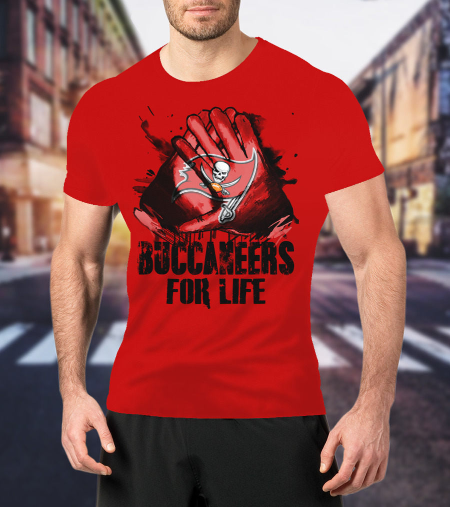 Buccaneers For Life Tampa Bay Buccaneers T-Shirt