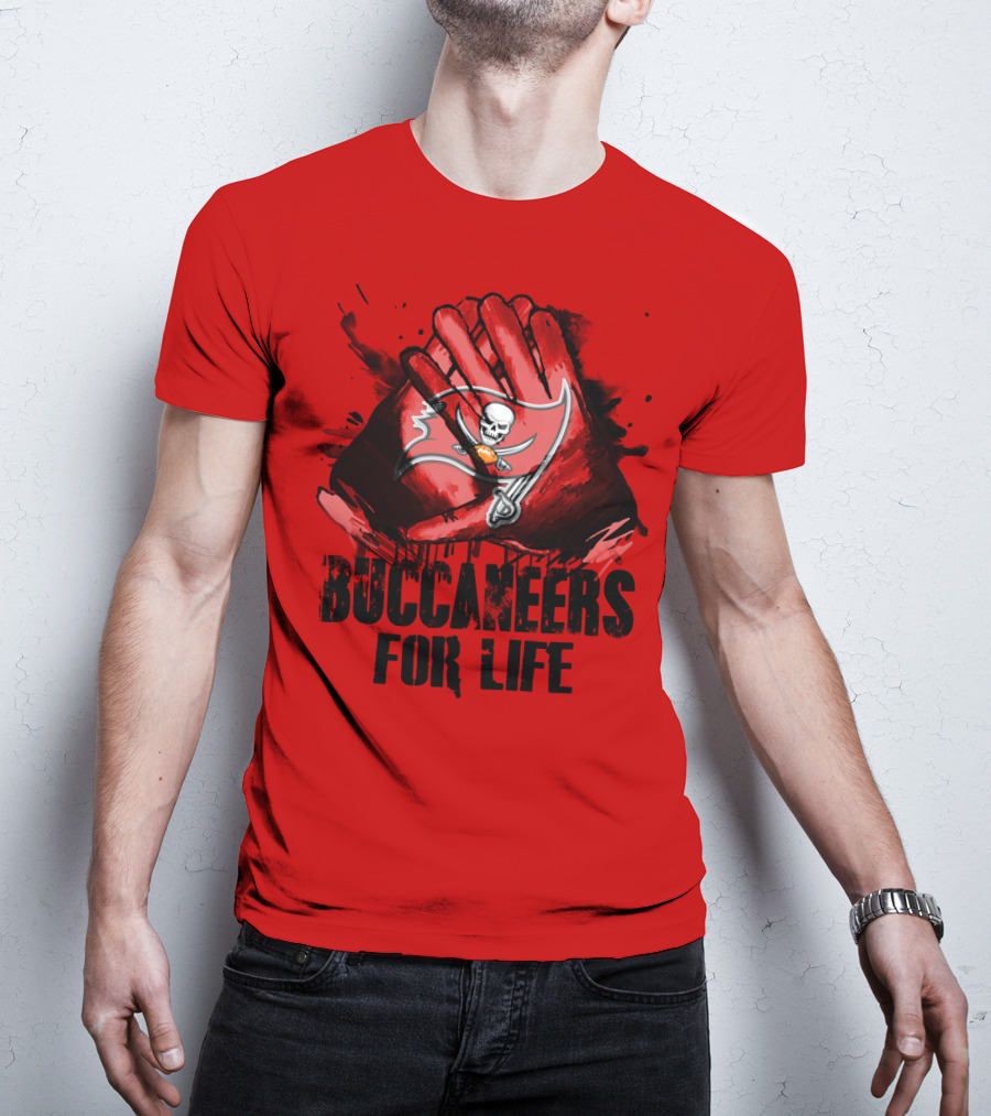 Buccaneers For Life Tampa Bay Buccaneers T-Shirt
