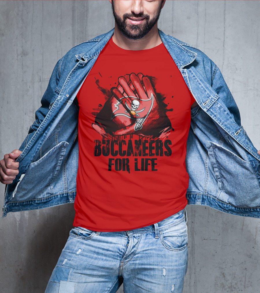 Buccaneers For Life Tampa Bay Buccaneers T-Shirt