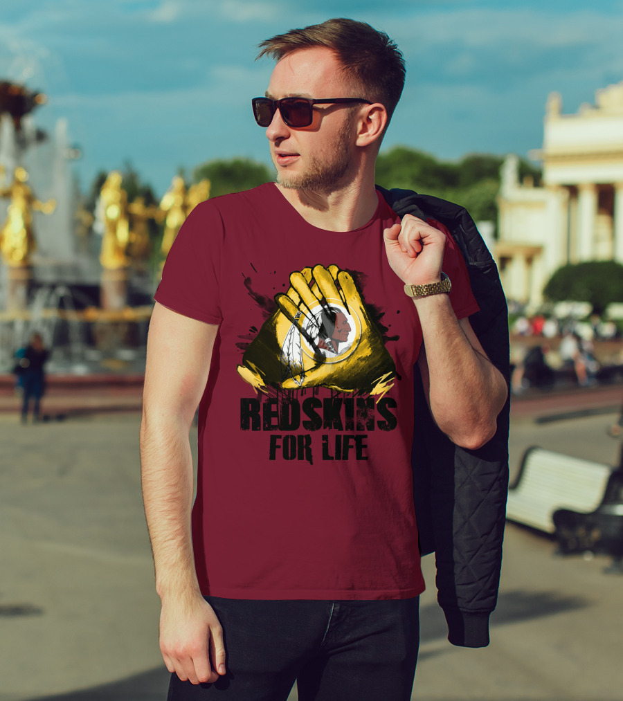 Redskins For Life T-Shirt