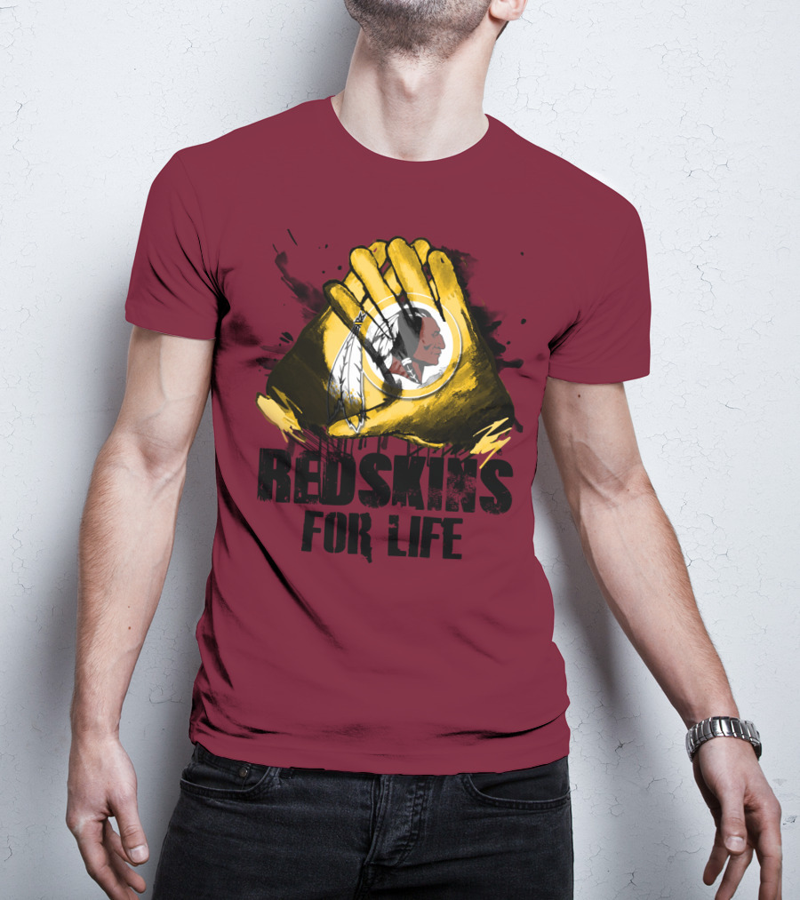 Redskins For Life T-Shirt