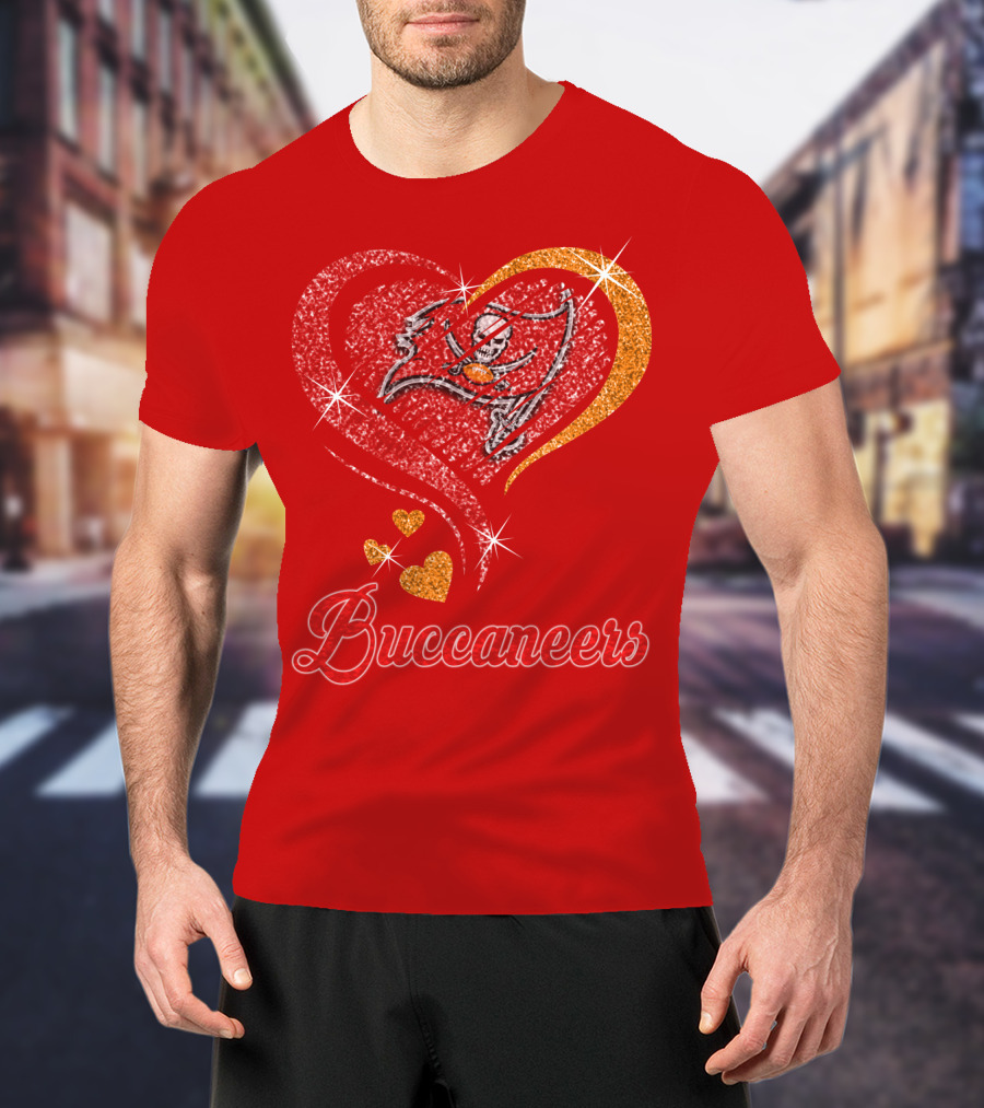 Buccaneers Heart T-Shirt