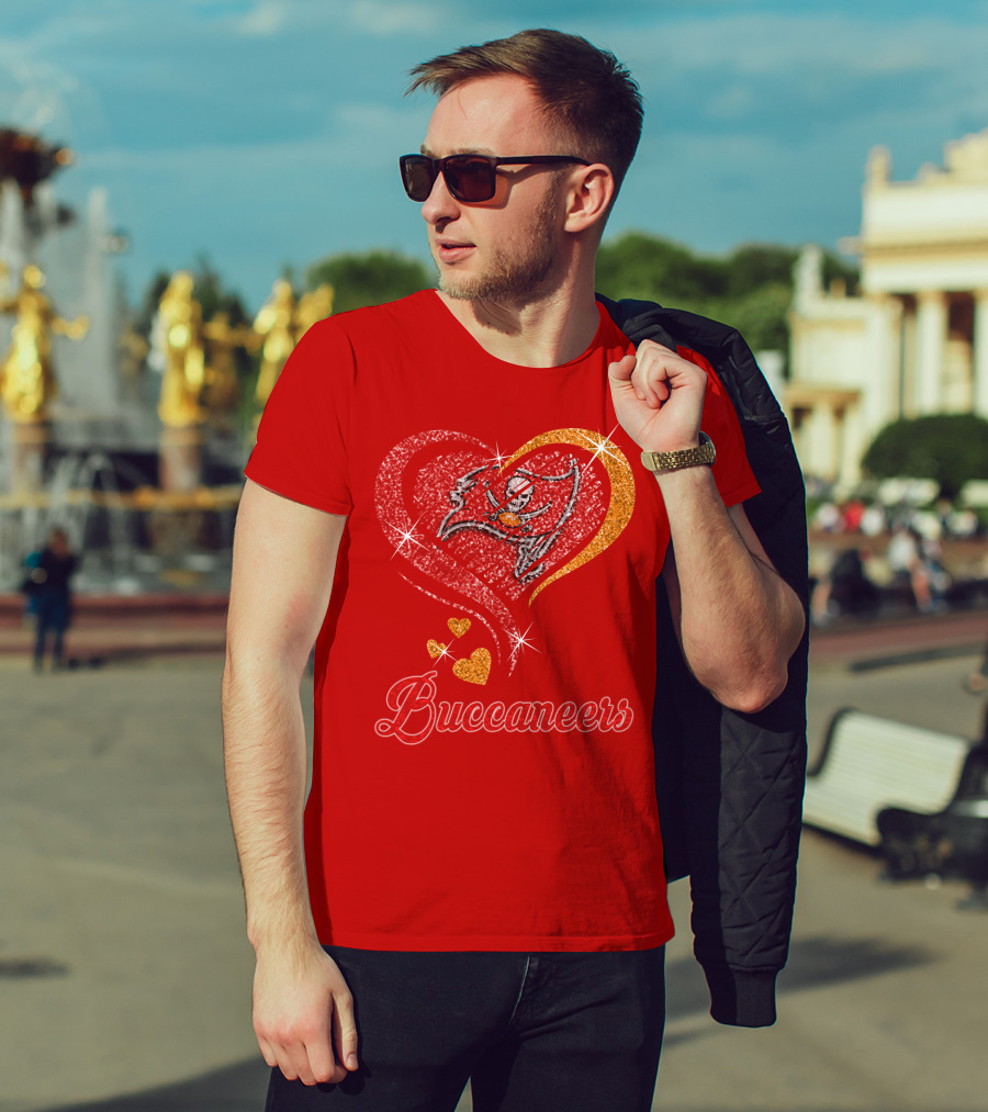 Buccaneers Heart T-Shirt
