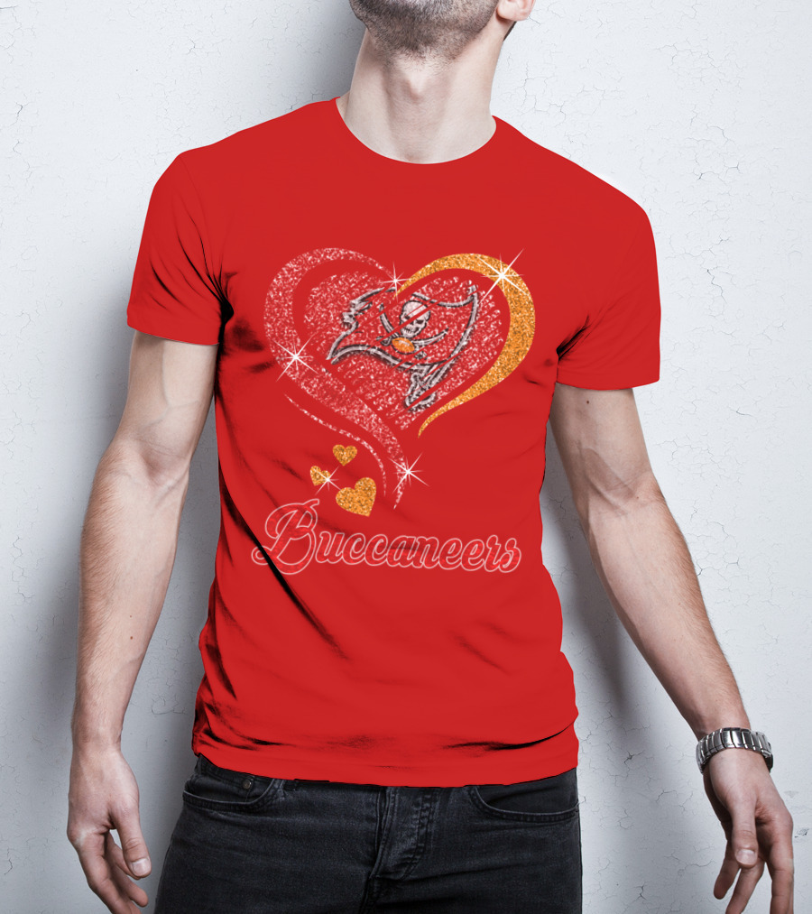 Buccaneers Heart T-Shirt