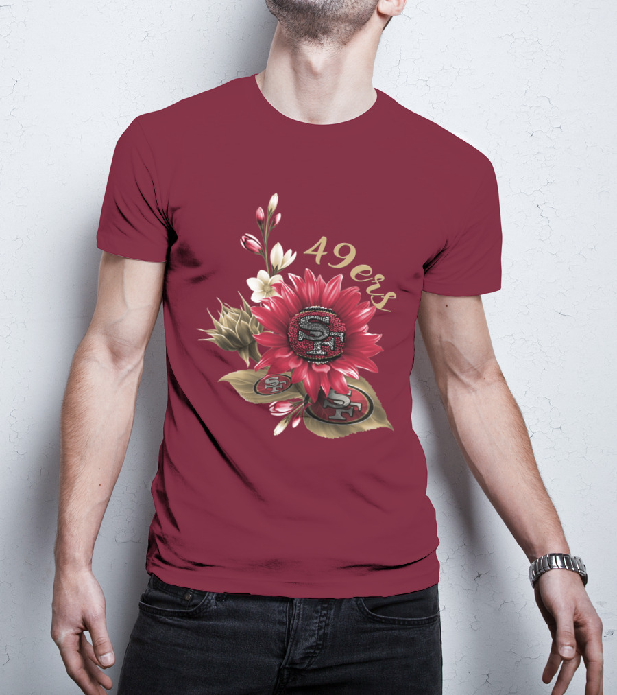 San Francisco 49ers Floral T-Shirt