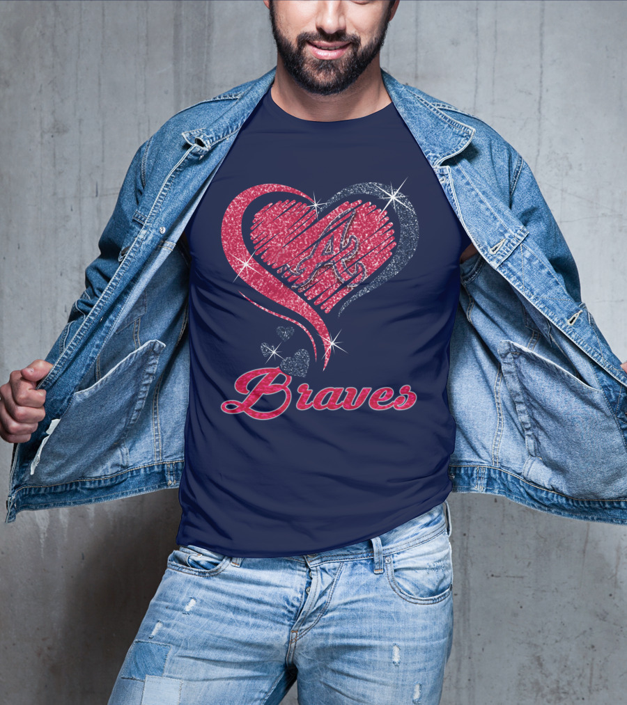 Braves Heart Atlanta T-Shirt