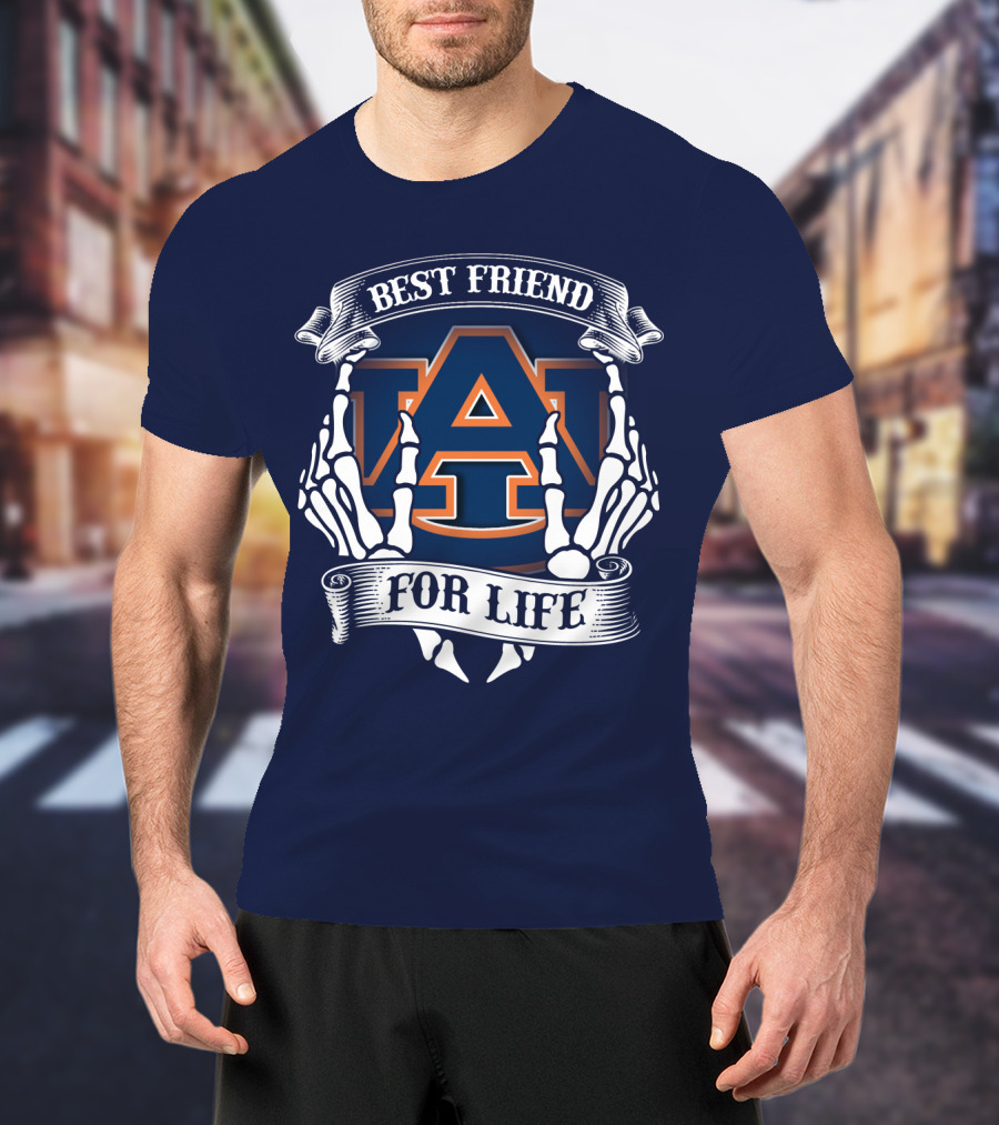 Best Friend For Life Auburn Tigers T-Shirt