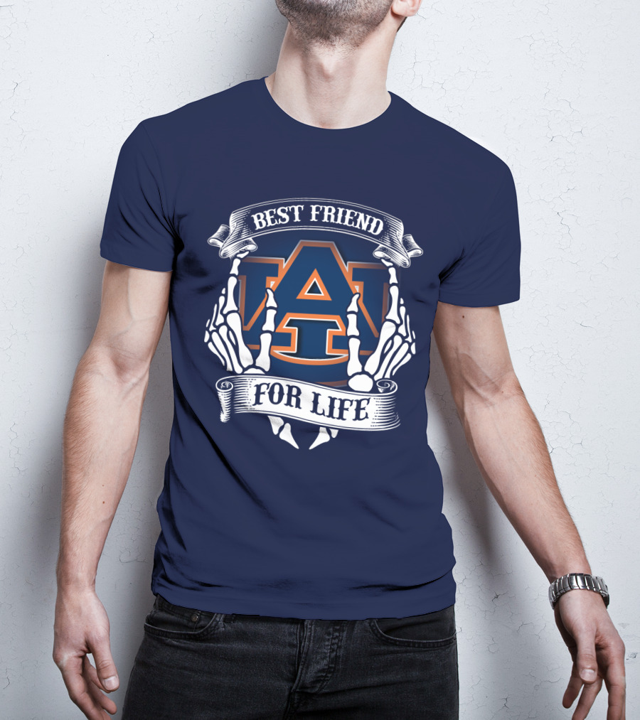 Best Friend For Life Auburn Tigers T-Shirt