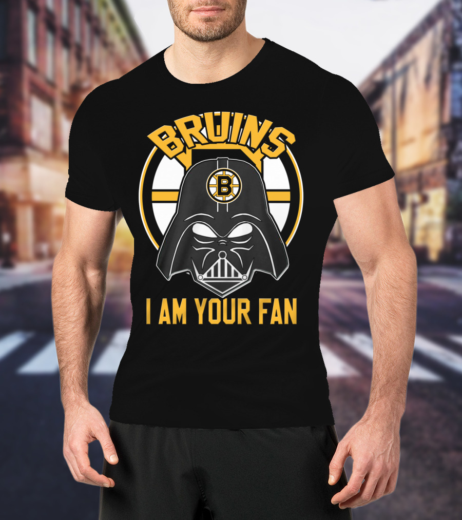 Bruins I Am Your Fan Darth Vader Boston Bruins T-Shirt