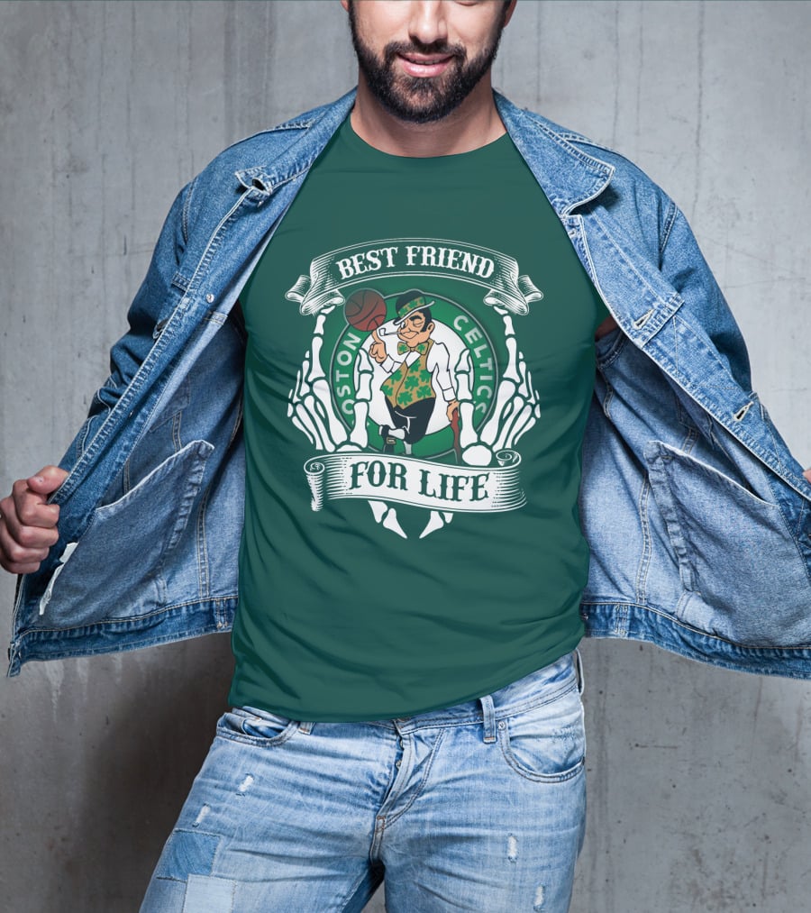 Best Friend For Life Boston Celtics T-Shirt
