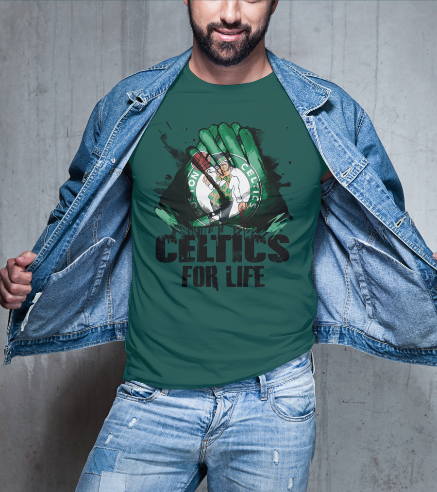 Boston Celtics For Life T-Shirt