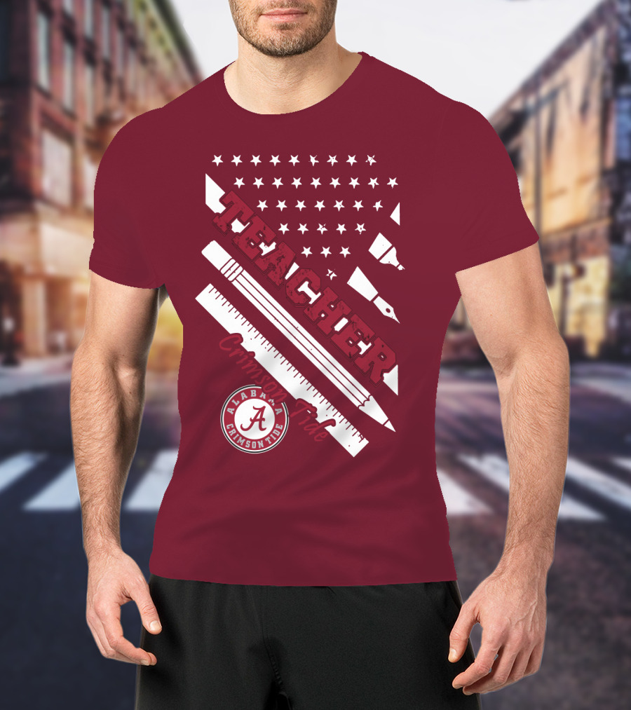 Alabama Crimson Tide Teacher T-Shirt