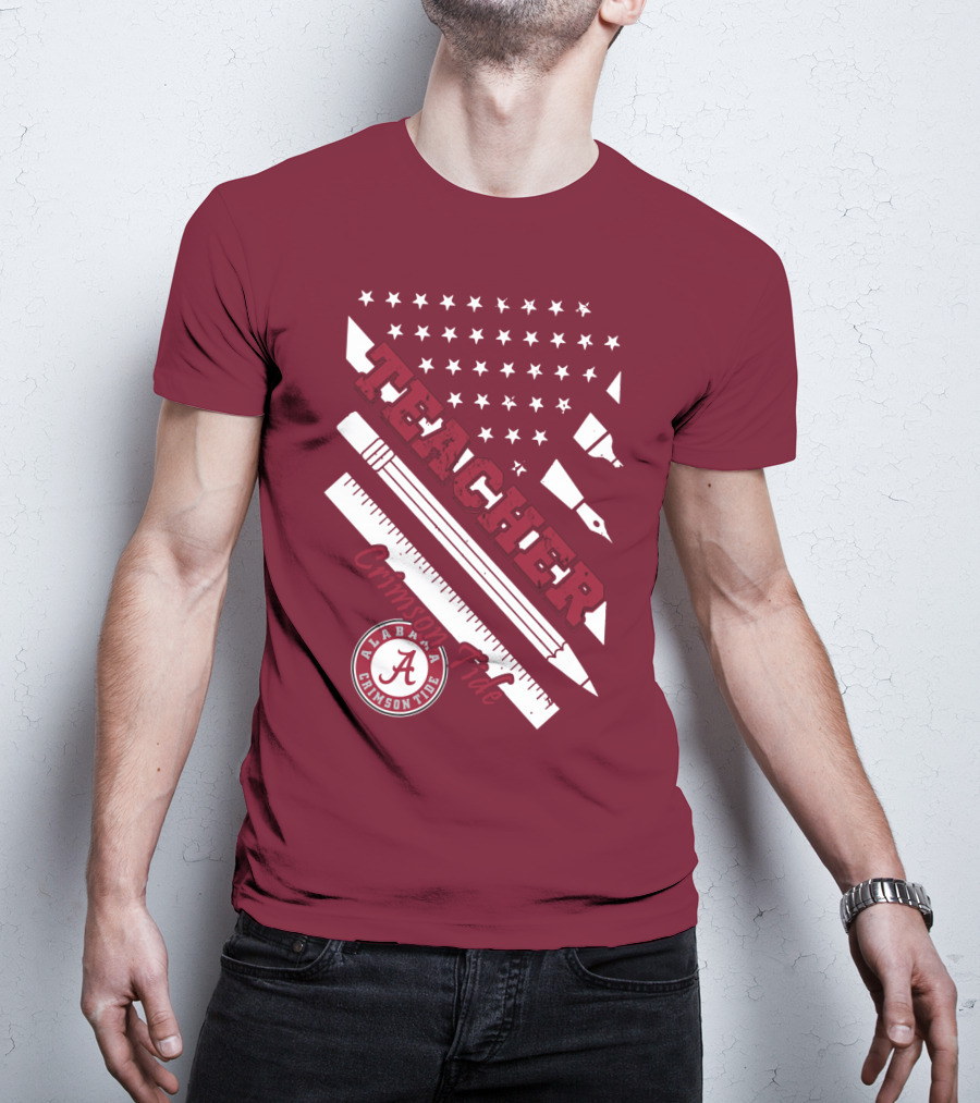 Alabama Crimson Tide Teacher T-Shirt