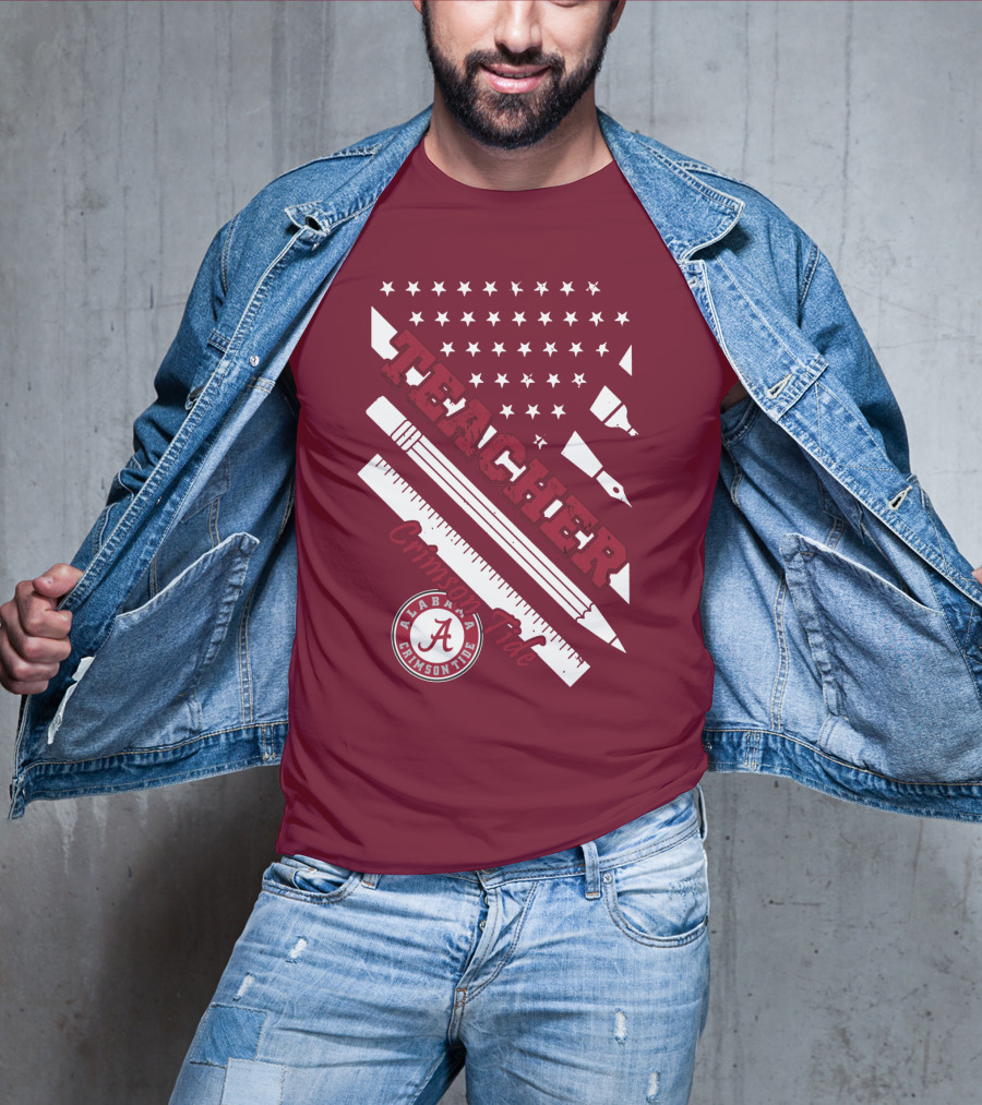 Alabama Crimson Tide Teacher T-Shirt