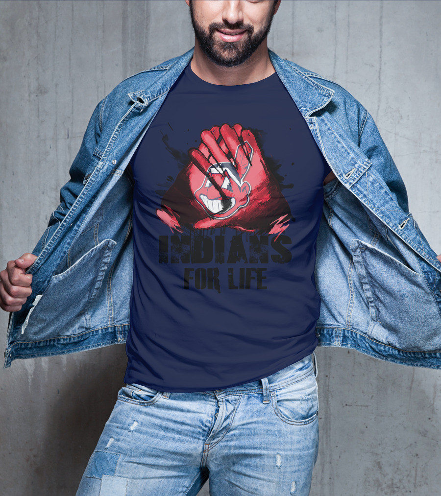 Cleveland Indians For Life T-Shirt
