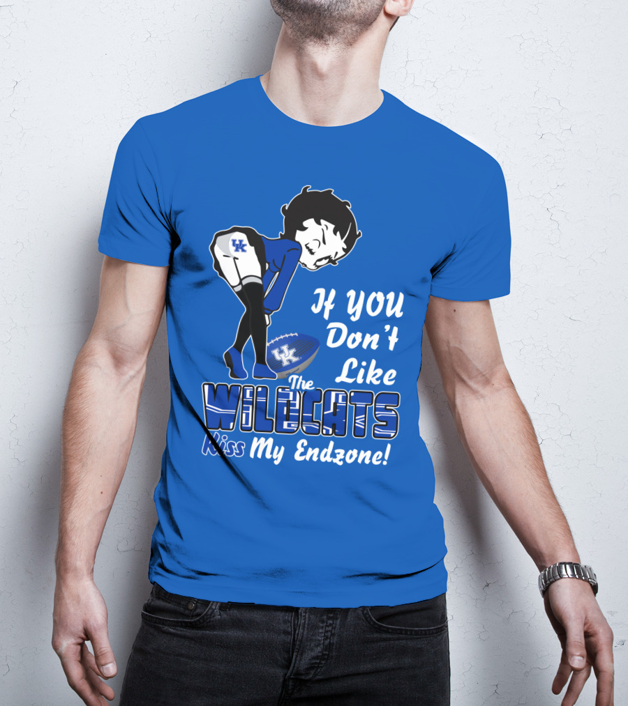 If You Don't Like The Wildcats Kiss My Endzone T-Shirt