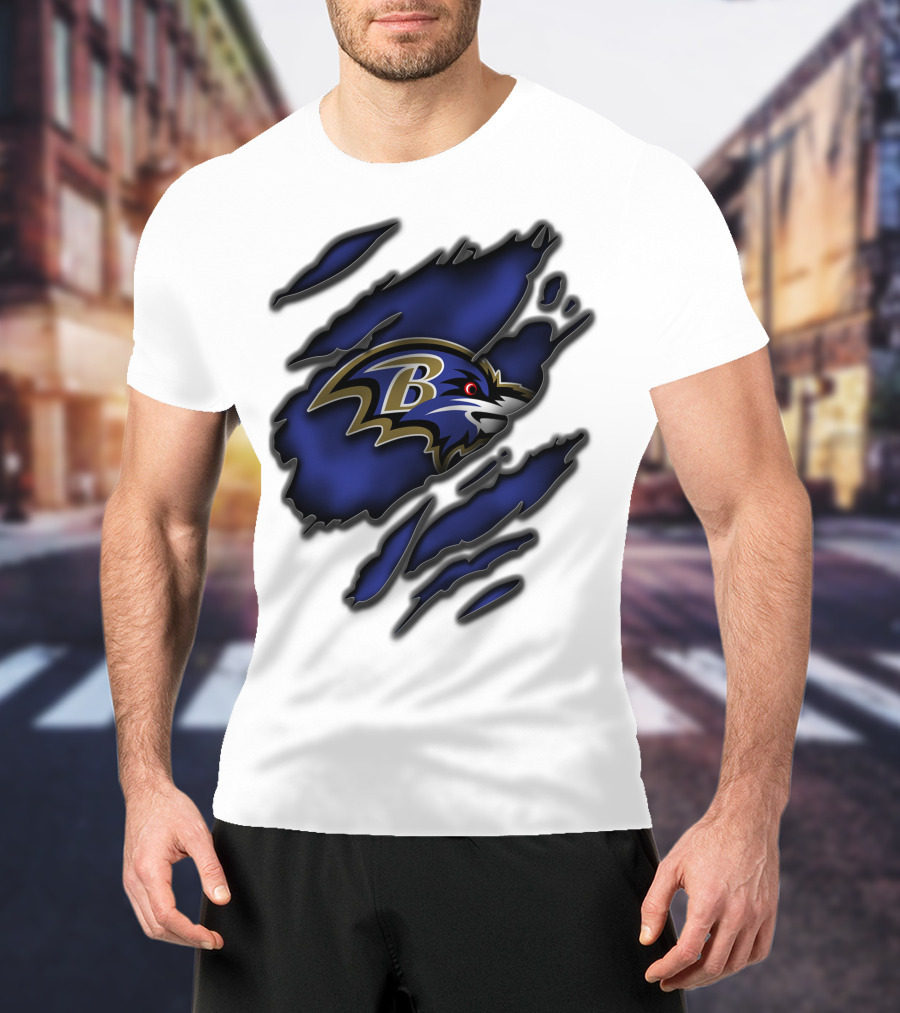 Baltimore Ravens Torn Claw T-Shirt