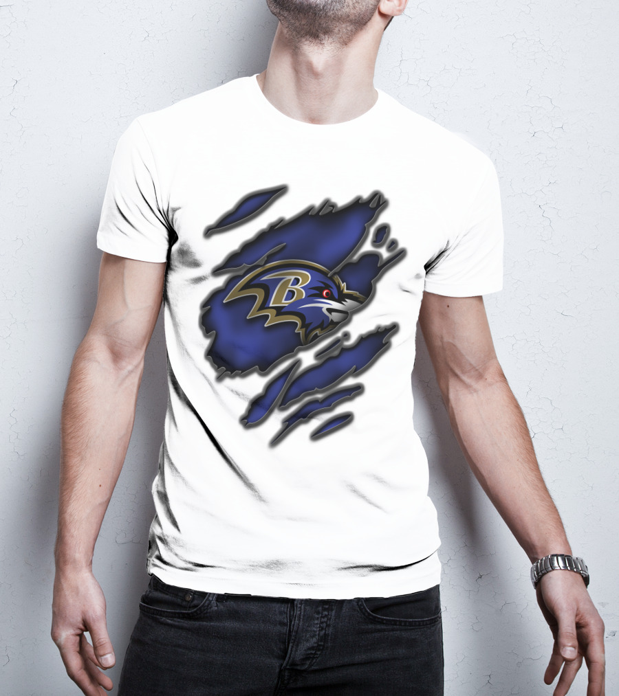 Baltimore Ravens Torn Claw T-Shirt