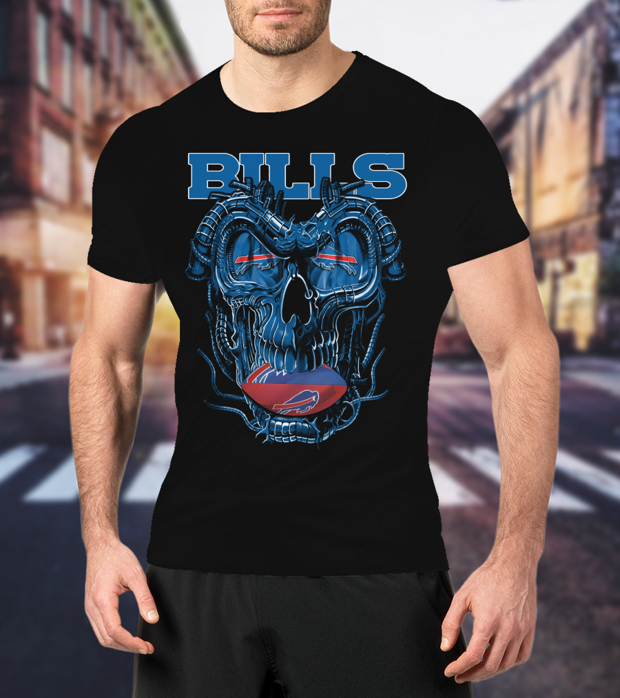 Bills Dragonskull Buffalo Bills T-Shirt