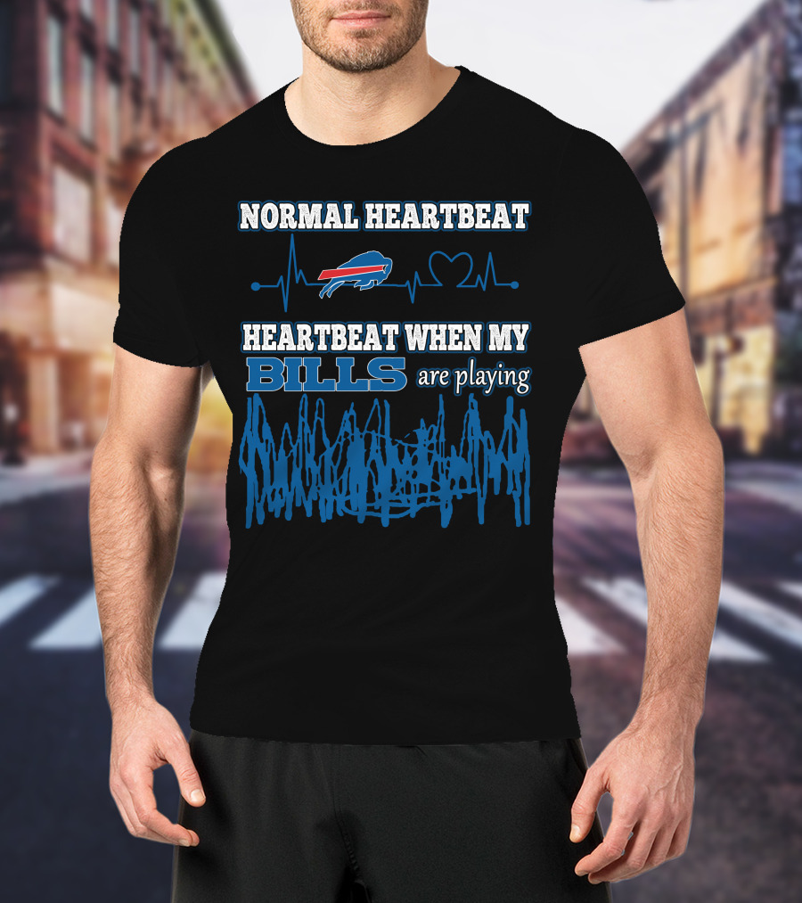 Normal Heartbeat Heartbeat When My Bills Are Playing T-Shirt