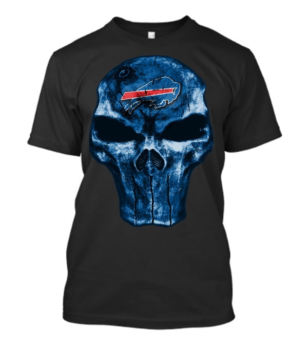 Buffalo Bills Skull T-Shirt