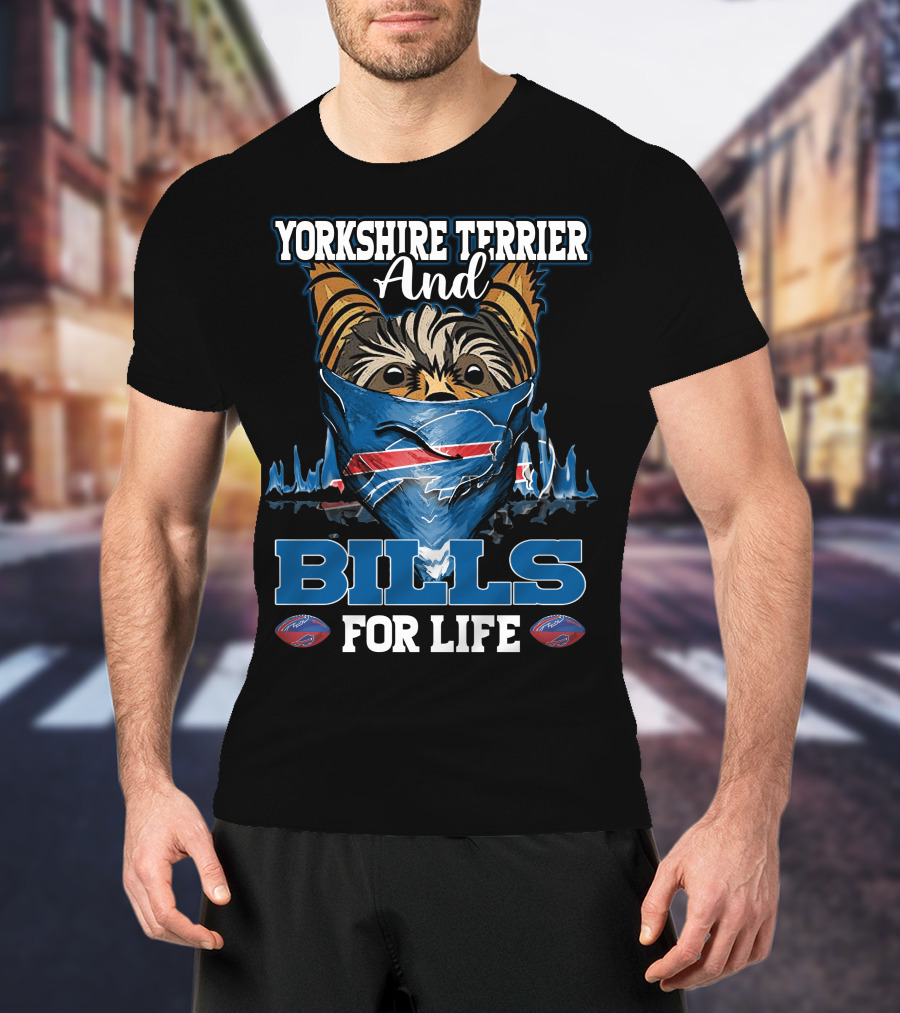 Yorkshire Terrier And Bills For Life T-Shirt