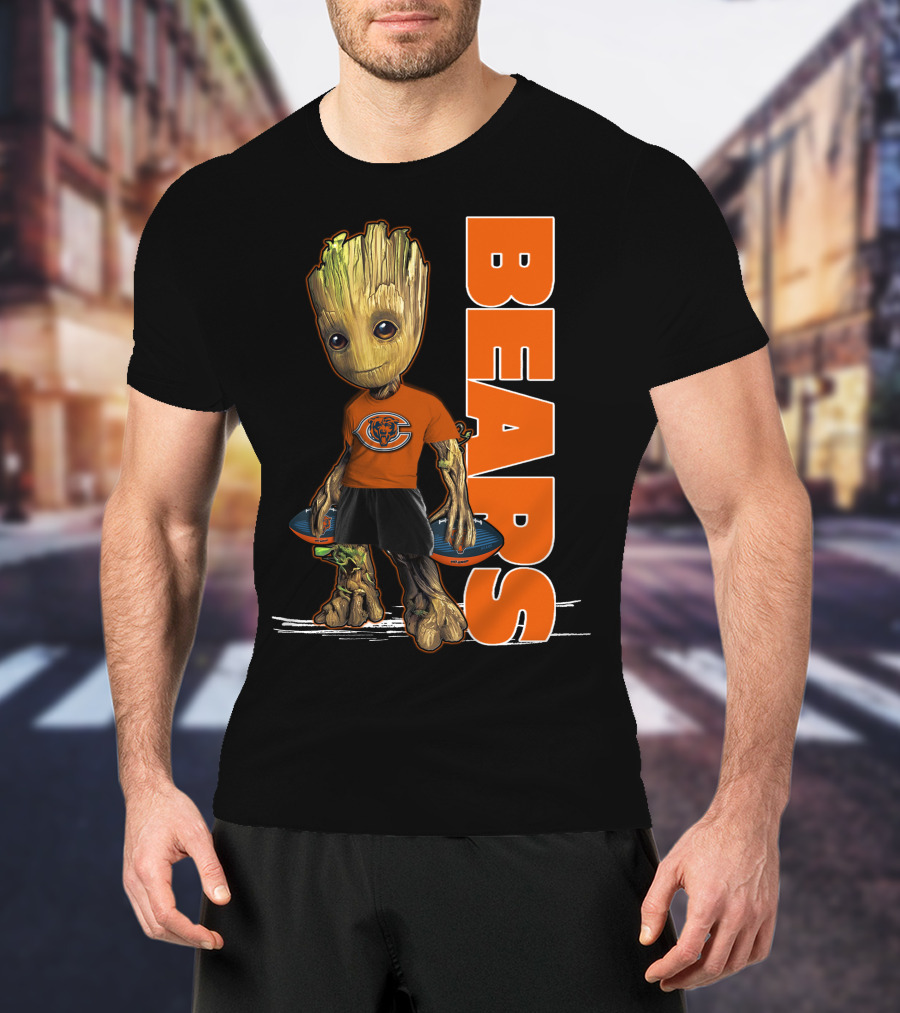 Groot Chicago Bears Football T-Shirt