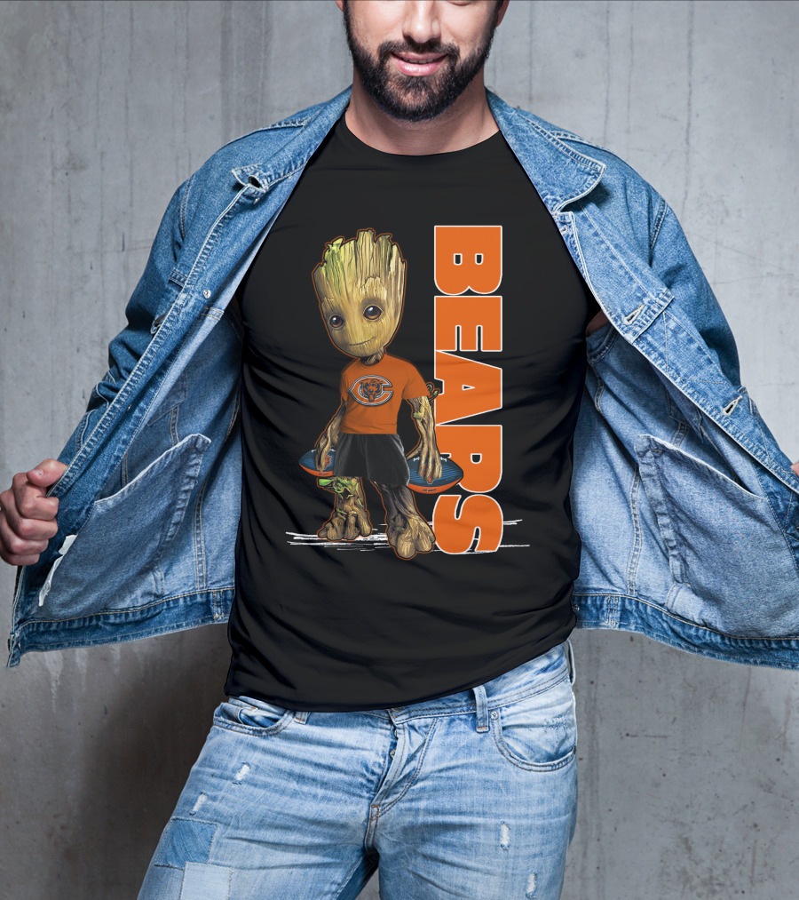 Groot Chicago Bears Football T-Shirt