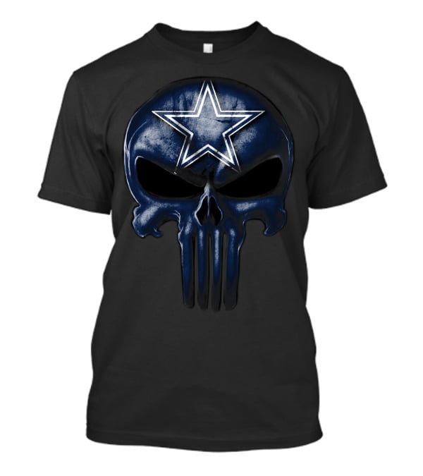 Skull Dallas Cowboys Star T-Shirt