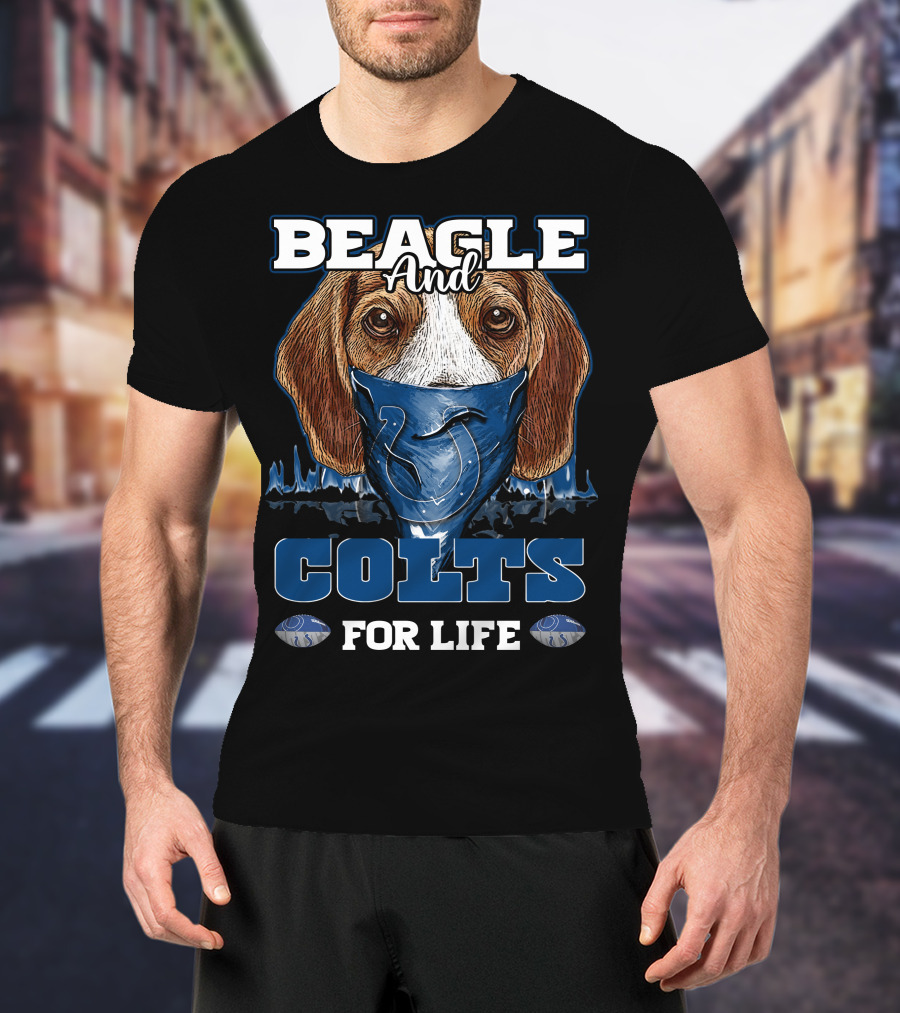 Beagle And Colts For Life T-Shirt