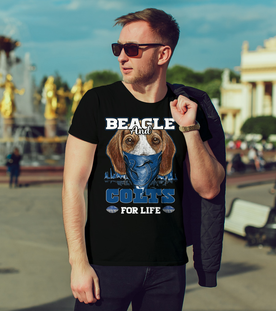 Beagle And Colts For Life T-Shirt