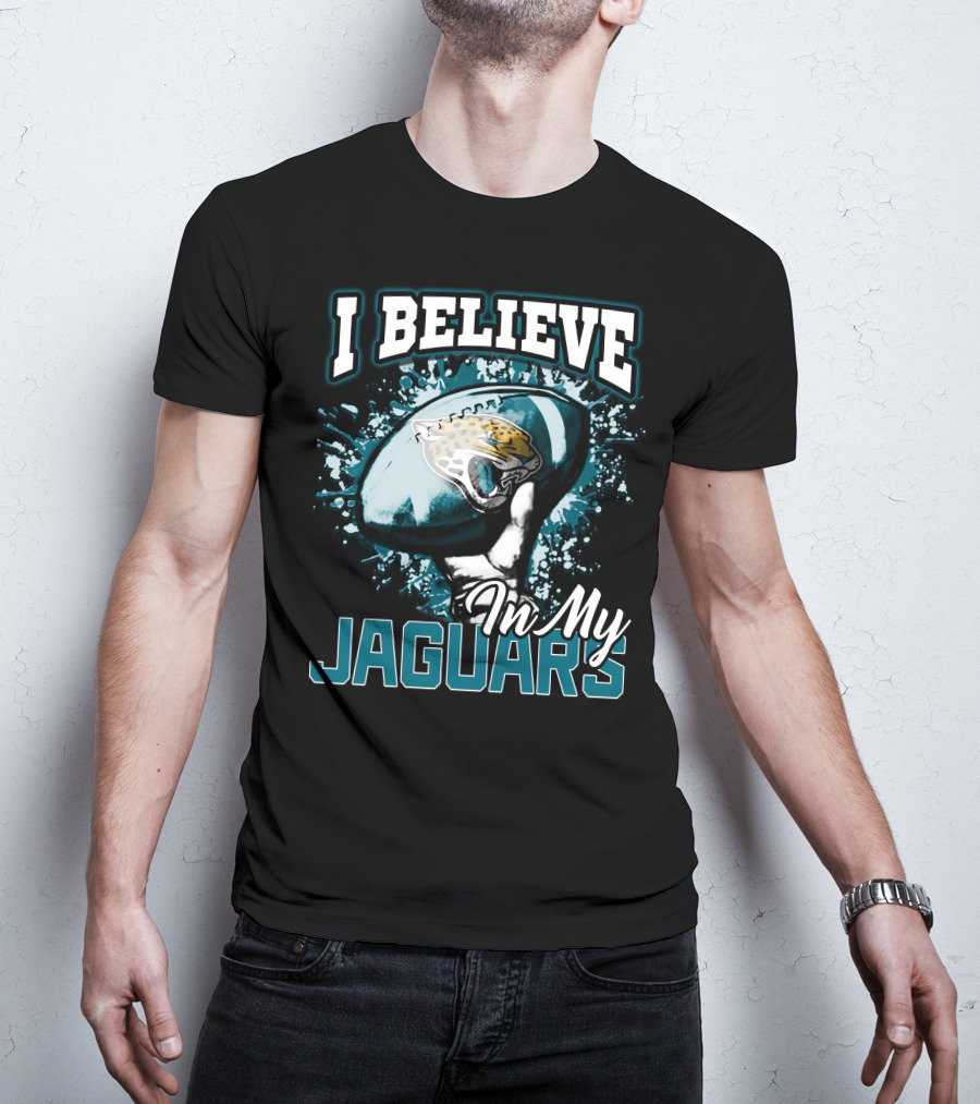 I Believe In My Jaguars Jacksonville Football Fan Support T-Shirt