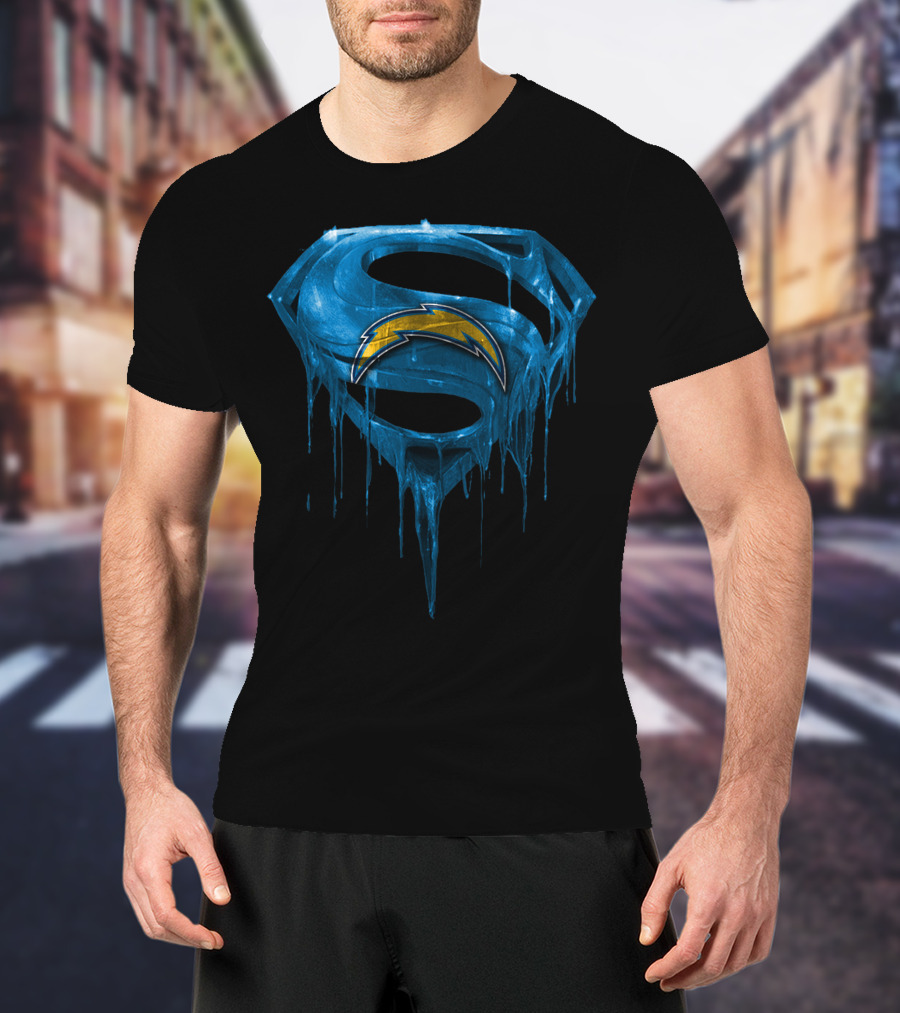 Los Angeles Chargers Superman Ice T-Shirt