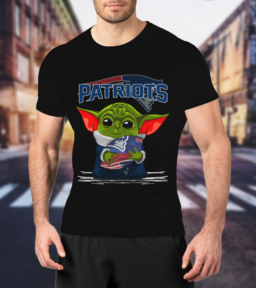 Yoda New England Patriots Football Character T-Shirt
