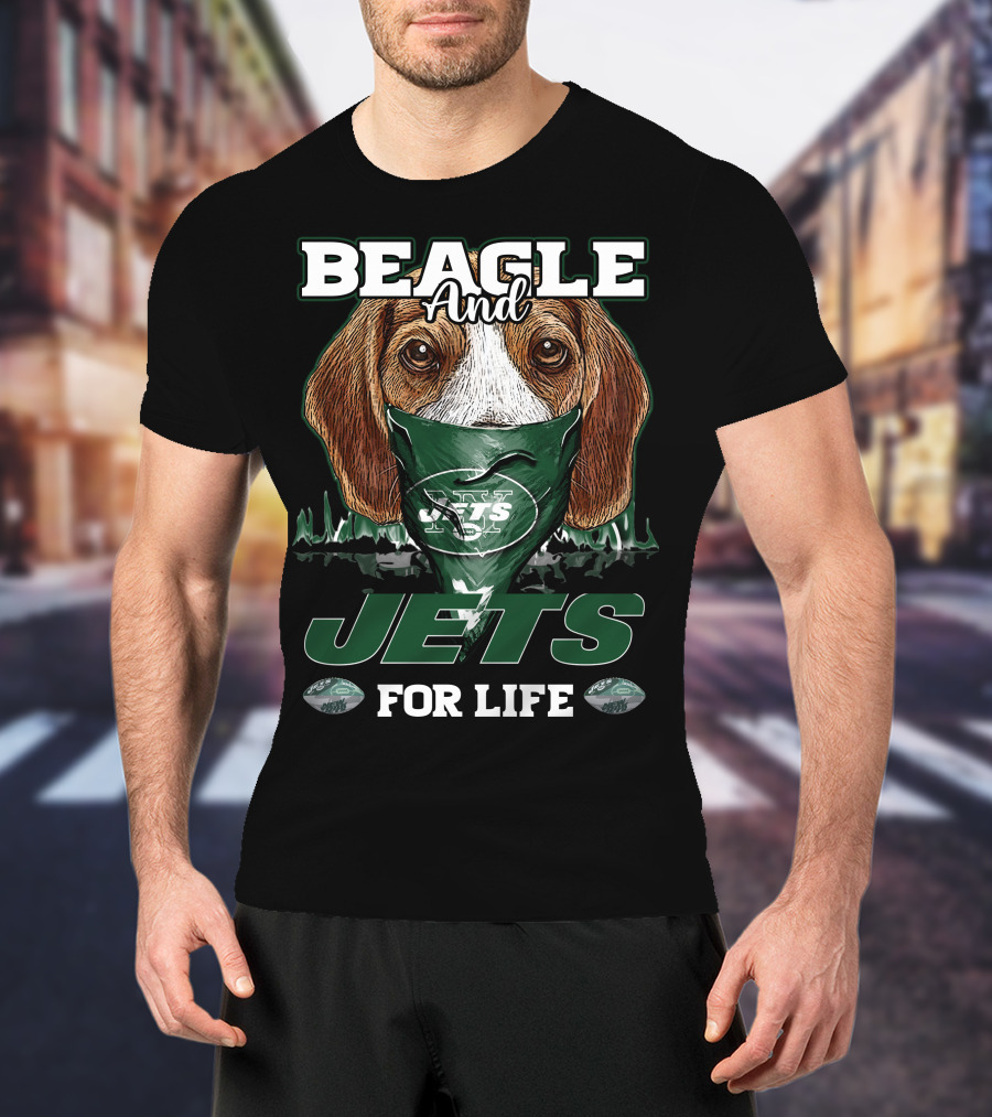 Beagle And Jets For Life T-Shirt