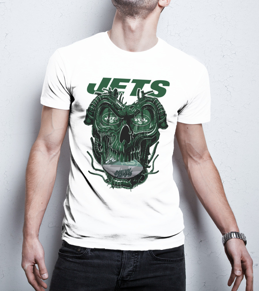 Jets Dragonskull New York Football T-Shirt