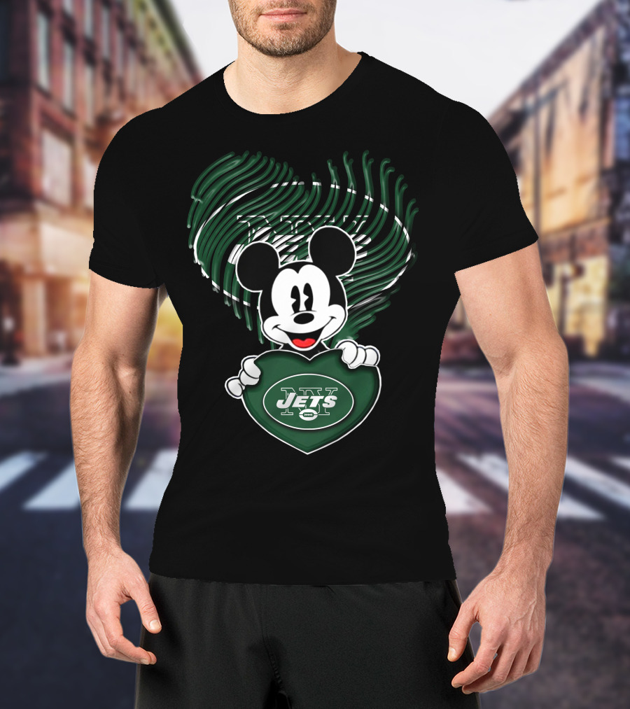 Mick Jets Heart T-Shirt
