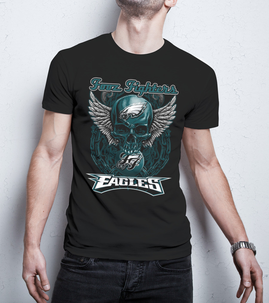 Foo Fighters Philadelphia Eagles 47 T-Shirt