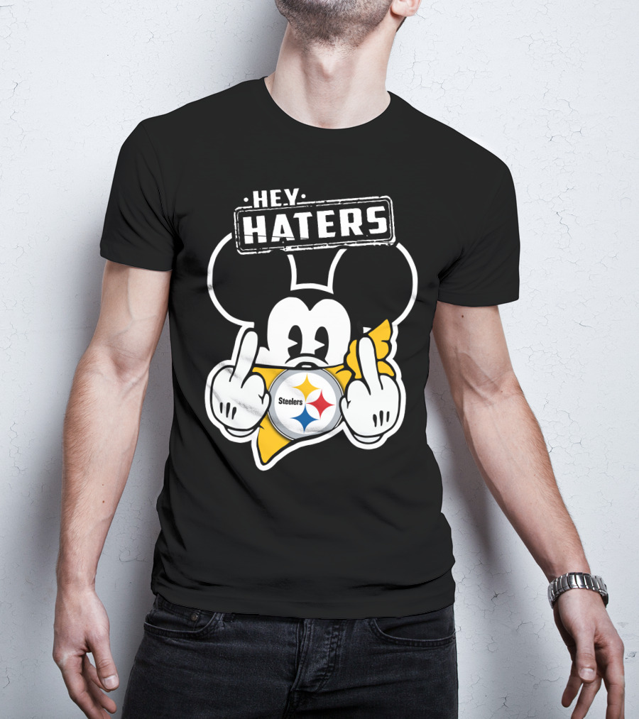 Hey Haters Mick V2 Pittsburgh Steelers T-Shirt
