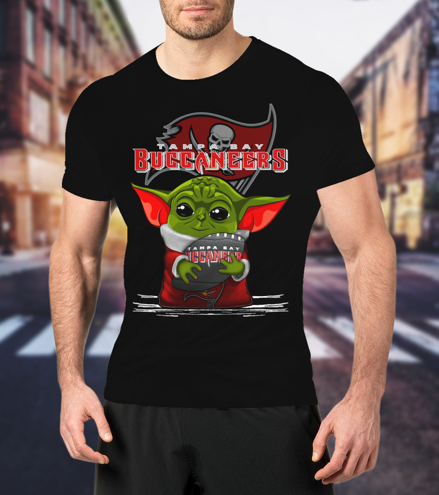 Tampa Bay Buccaneers Yoda Football Fan T-Shirt