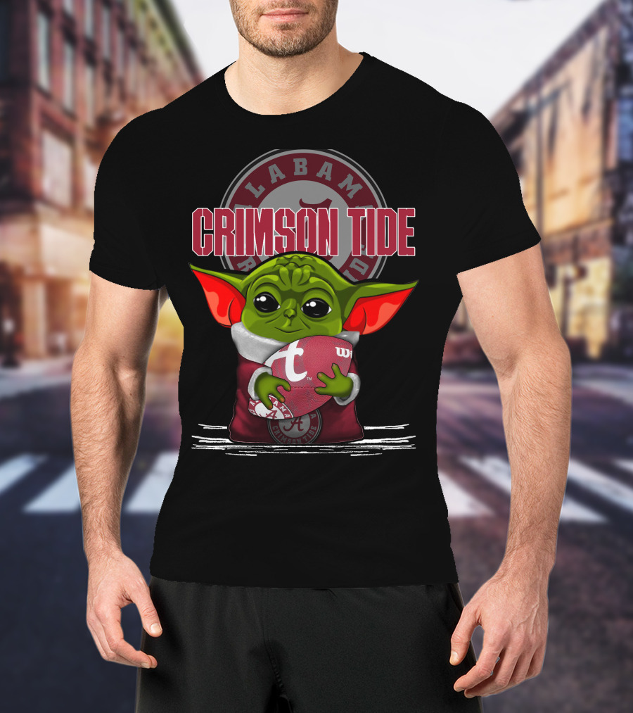 Crimson Tide Yoda Alabama Football T-Shirt