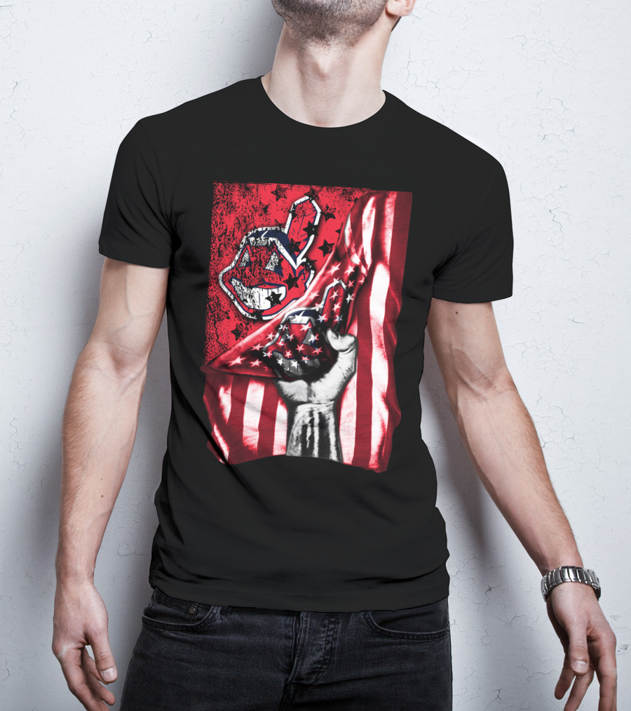 Cleveland Indians Flag T-Shirt