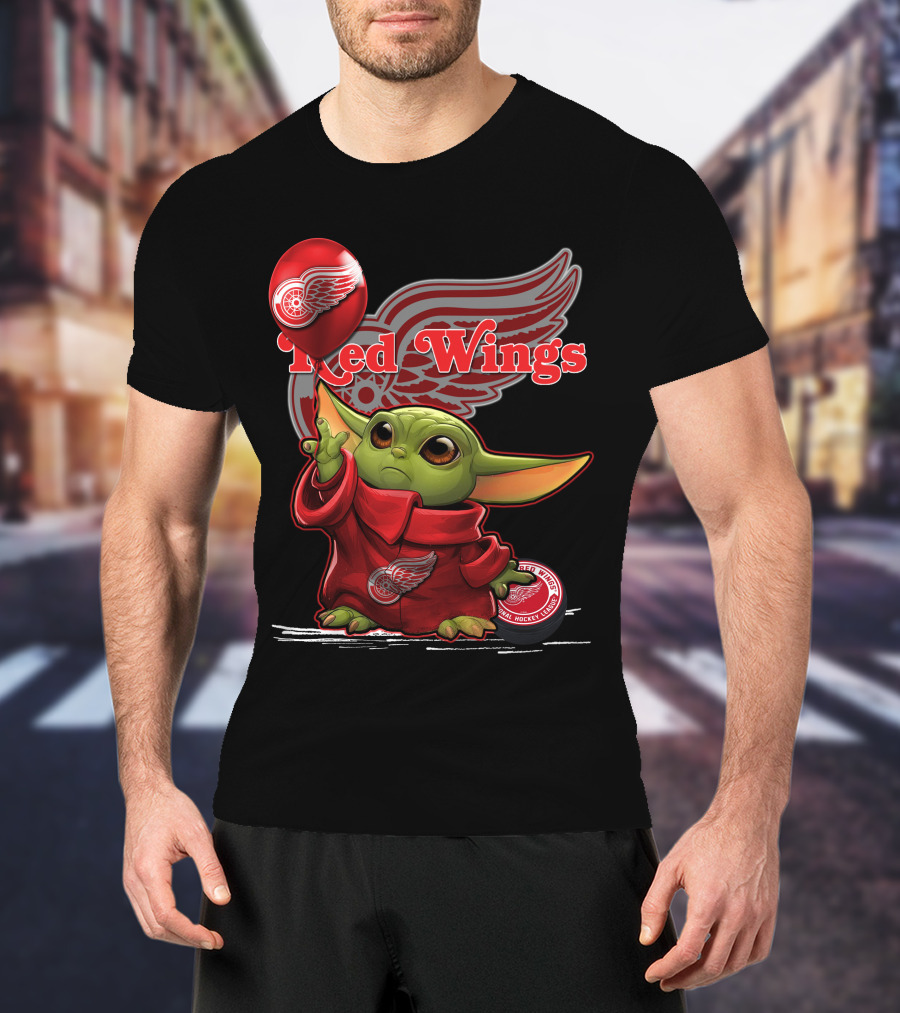 Yoda Red Wings Balloon T-Shirt