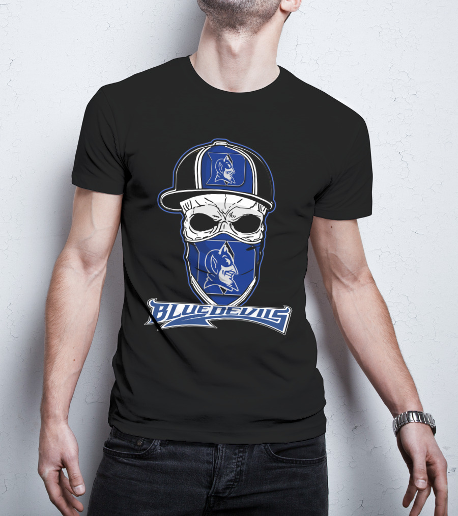 Skull Hat Blue Devils Duke T-Shirt