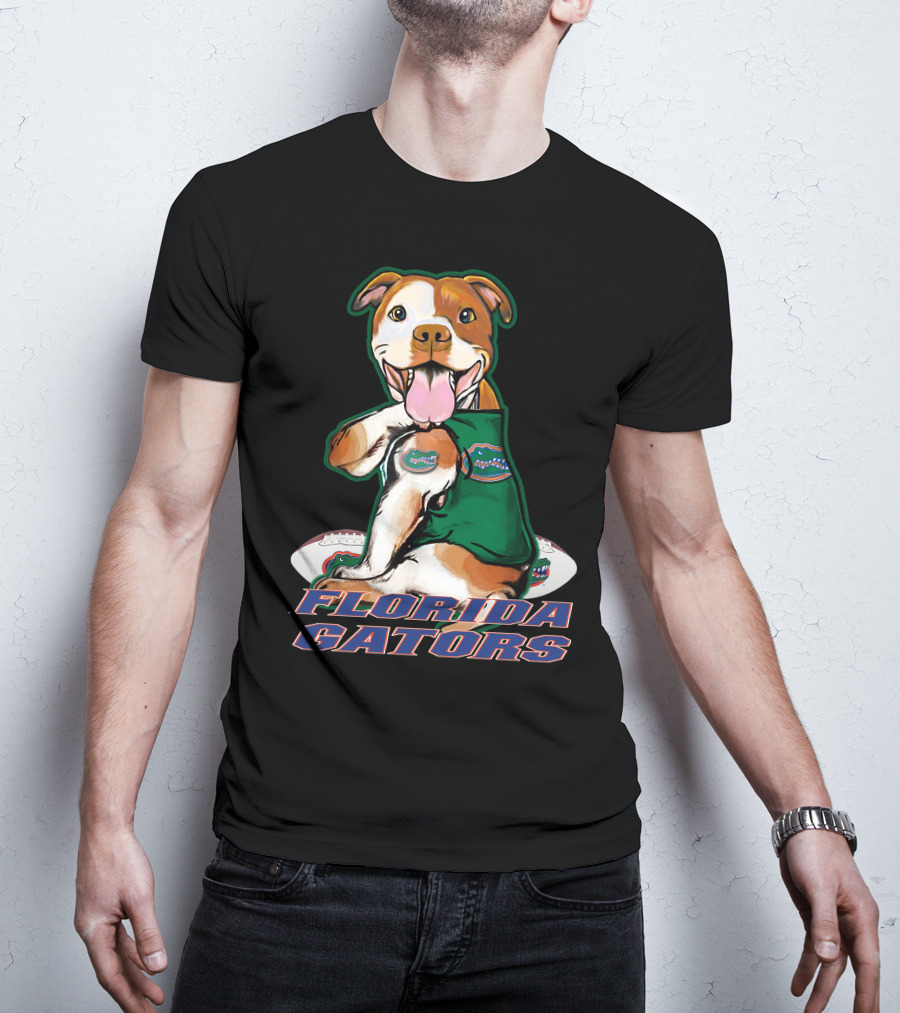Pitbull Florida Gators Football Fan T-Shirt
