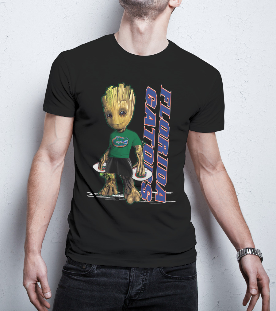 Groot Florida Gators Mascot T-Shirt With Team T-Shirt