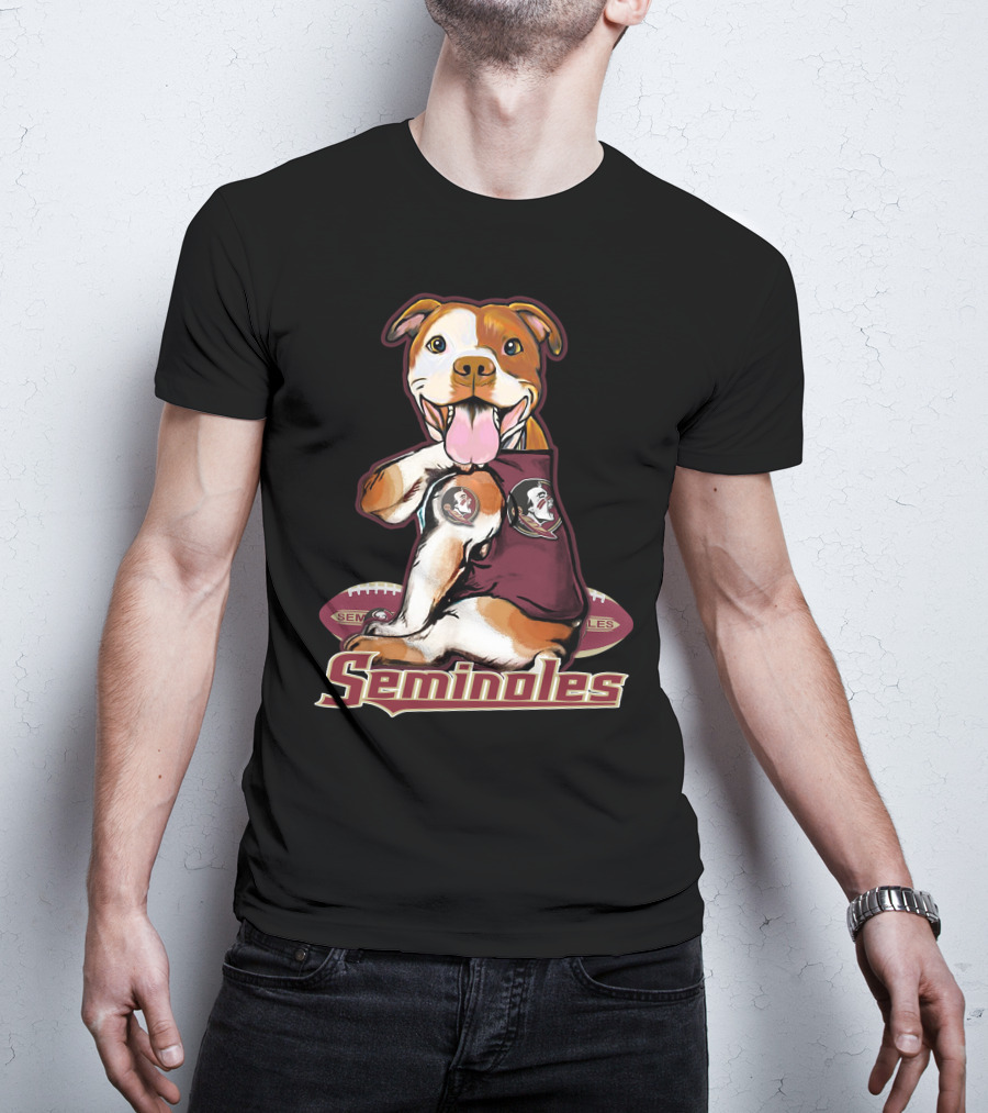 Pittbull Seminoles Football Florida State T-Shirt