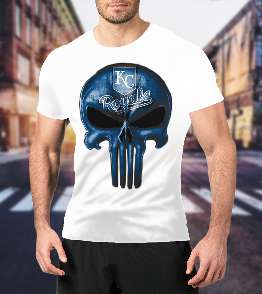 KC Royals Skull T-Shirt