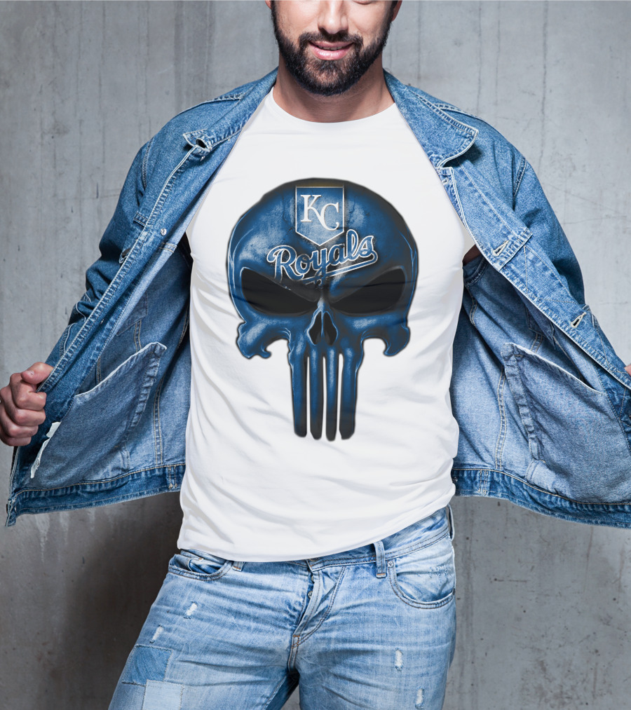 KC Royals Skull T-Shirt
