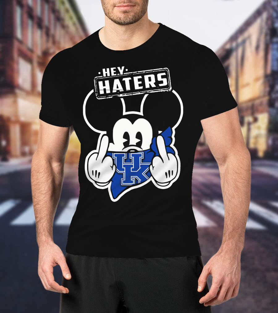 Hey Haters Mick Kentucky Wildcats T-Shirt
